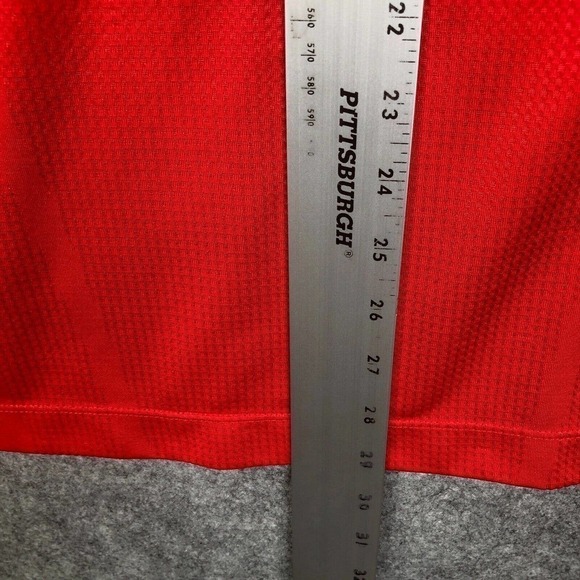 Nike Polo Shirt Men's Large Short Sleeve Golf Tour Performance Boeing Golfer - Picture 7 of 8